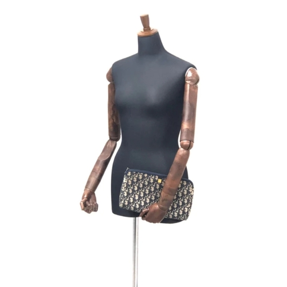 AUTHENTIC Vintage Dior Trotter Clutch - Picture 10 of 12